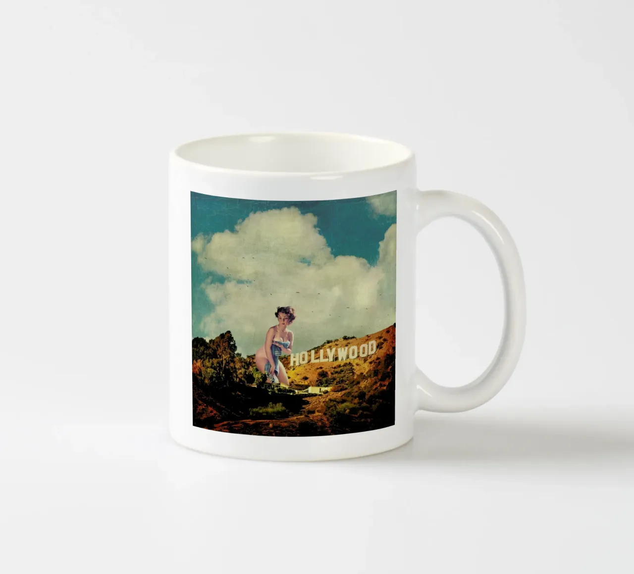 L.A. Pinup Keramik Tasse von Jason Brueck