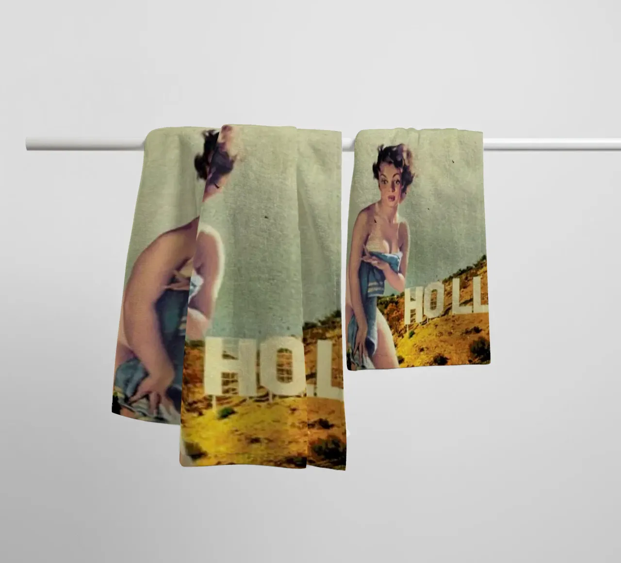 L.A. Pinup Handtuch von Jason Brueck