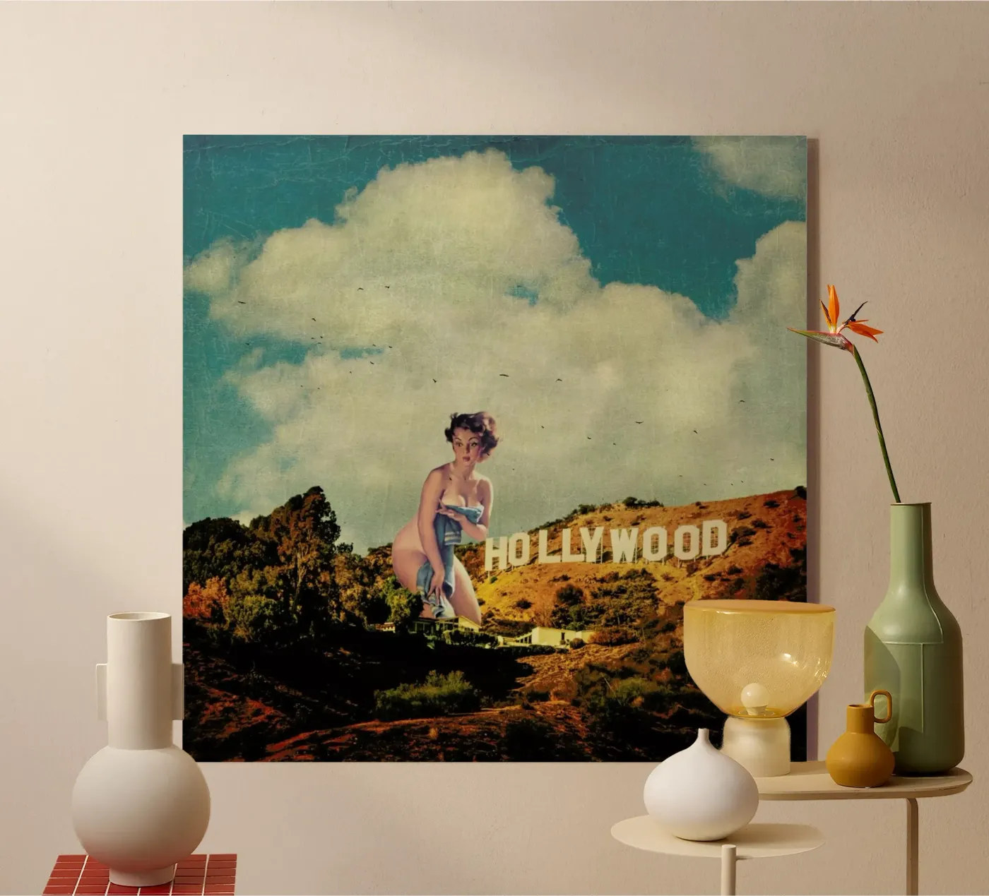 L.A. Pinup acryl van Jason Brueck