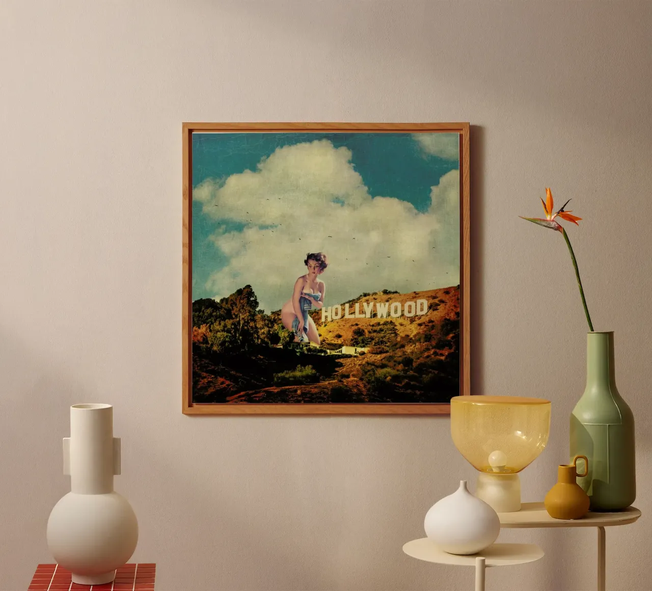 L.A. Pinup alluminio dibond da Jason Brueck