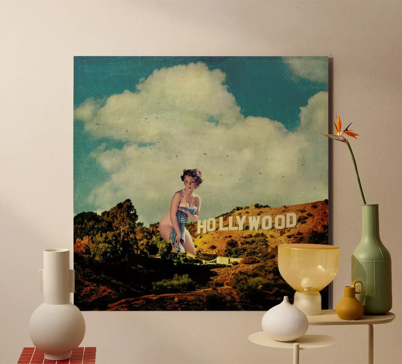 L.A. Pinup alluminio dibond da Jason Brueck