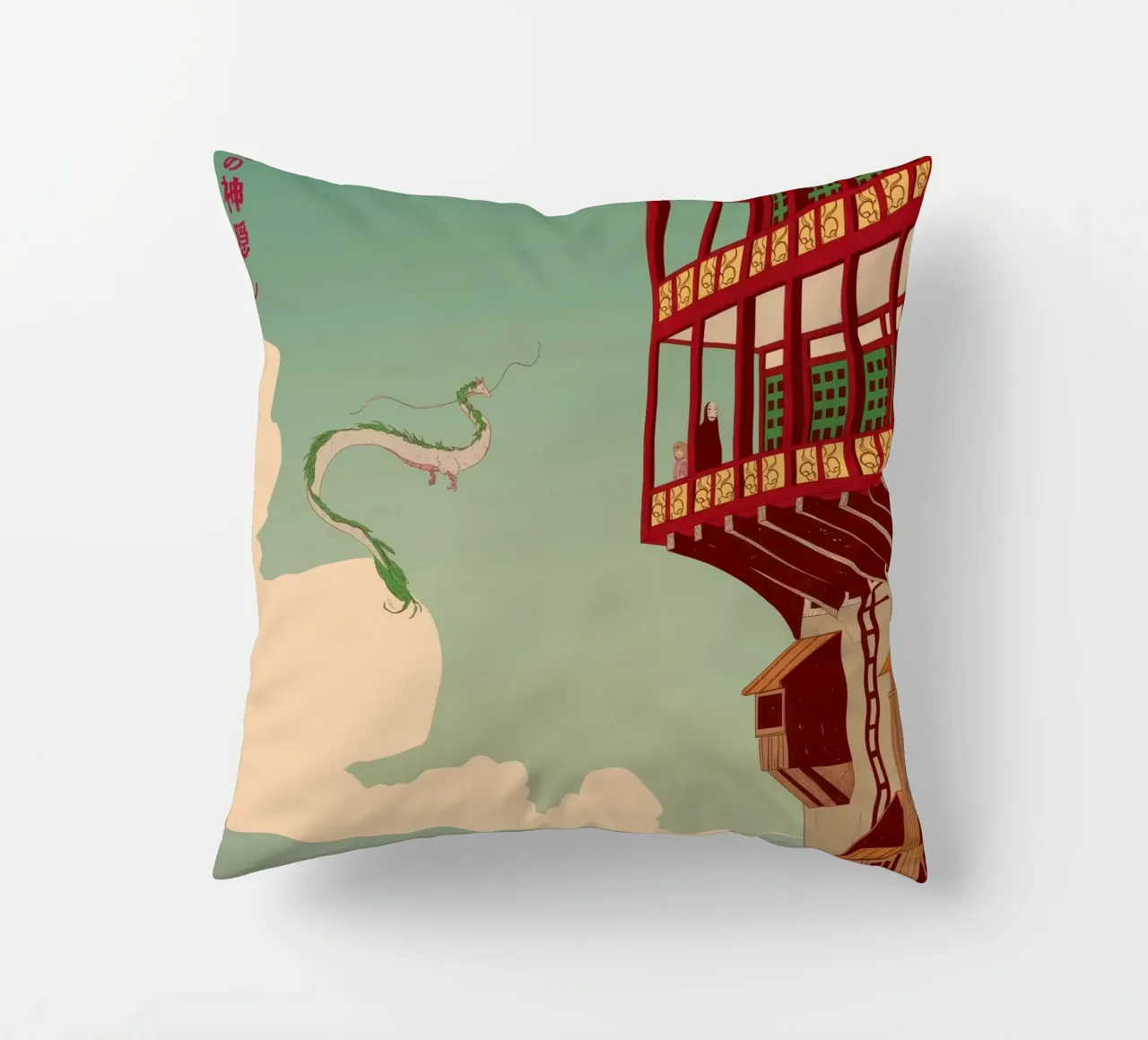 Spirited Away D3 cuscino da Attaboy Dsgn