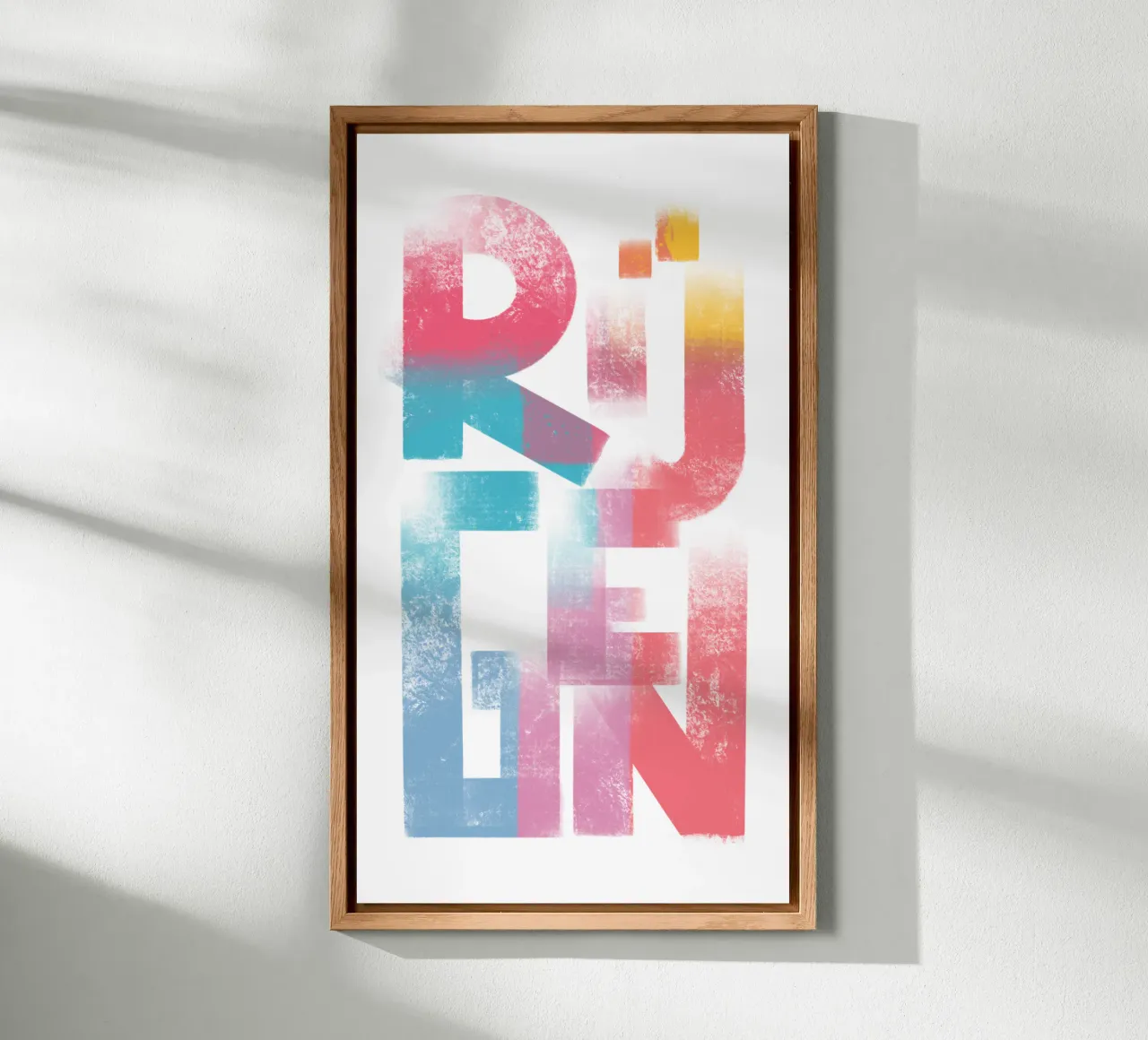 RÜGEN alluminio dibond da LIMITED EDITION LETTERS