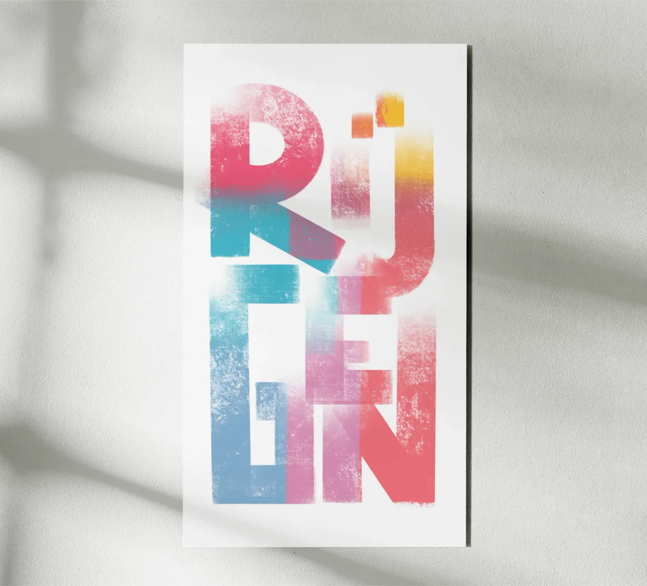 RÜGEN alluminio dibond da LIMITED EDITION LETTERS