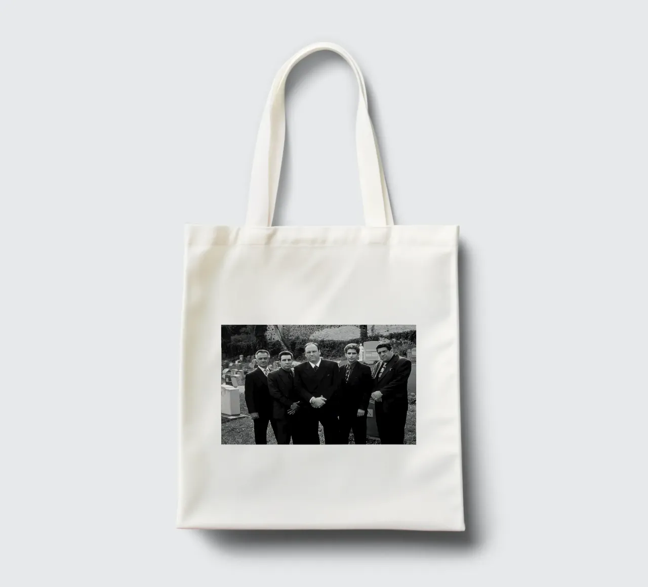 The Sopranos borsa in juta da Attaboy Dsgn