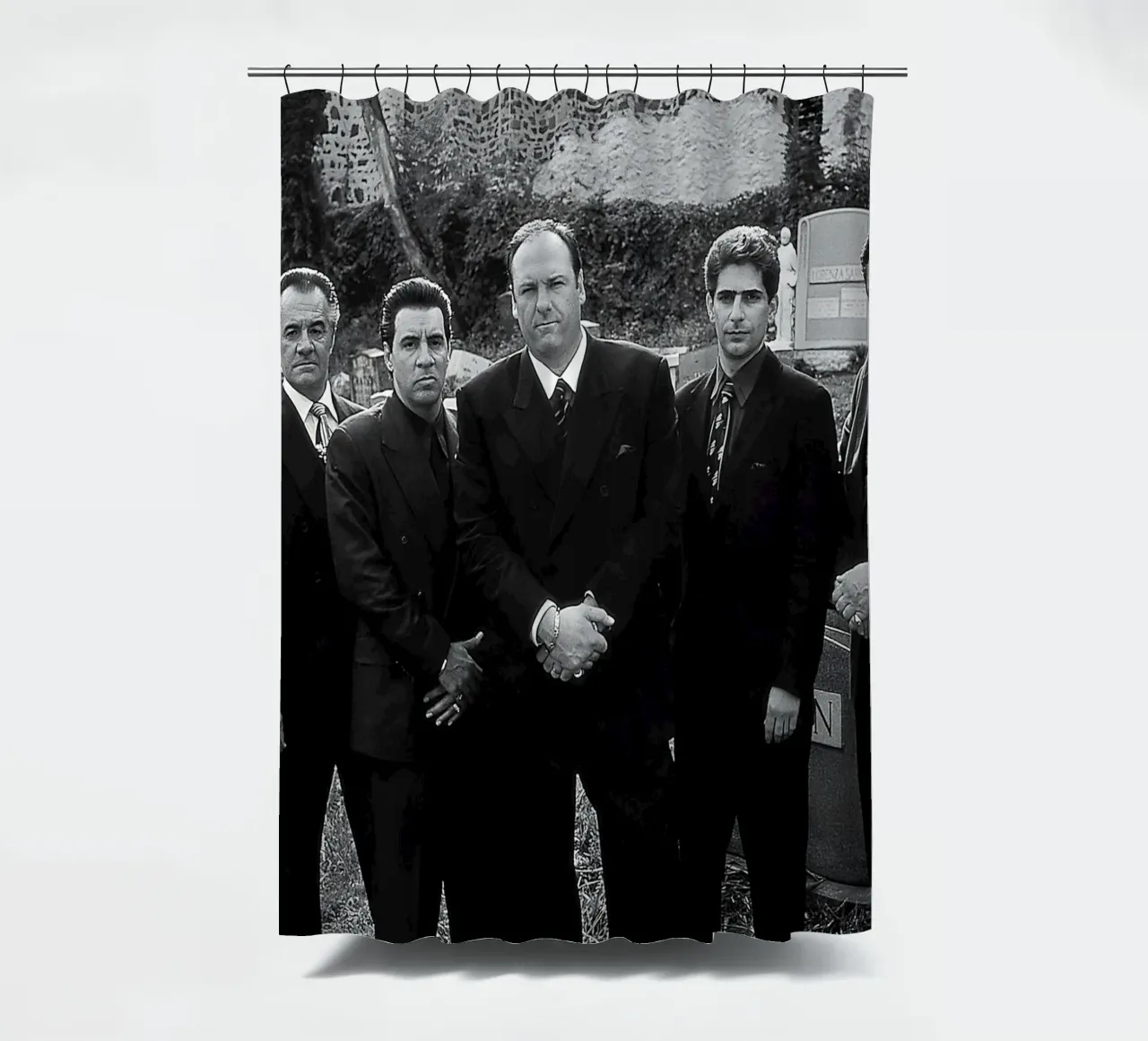 The Sopranos tenda da doccia da Attaboy Dsgn