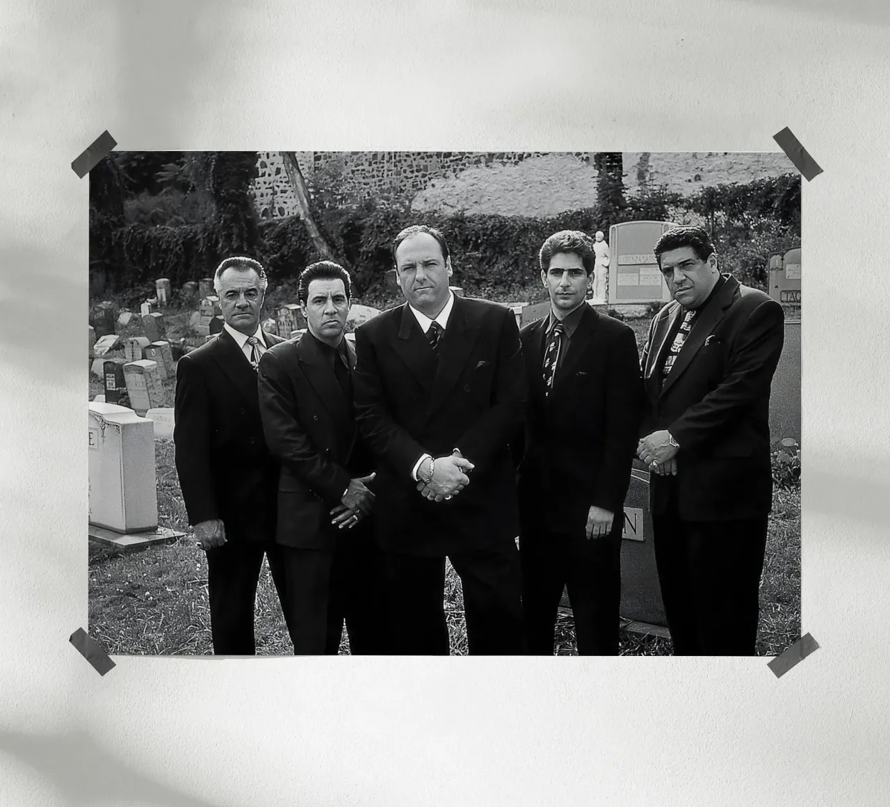 The Sopranos carta hahnemühle da Attaboy Dsgn