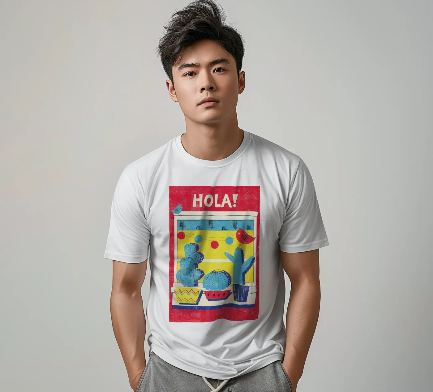 Hola! t-shirt da Rocket68
