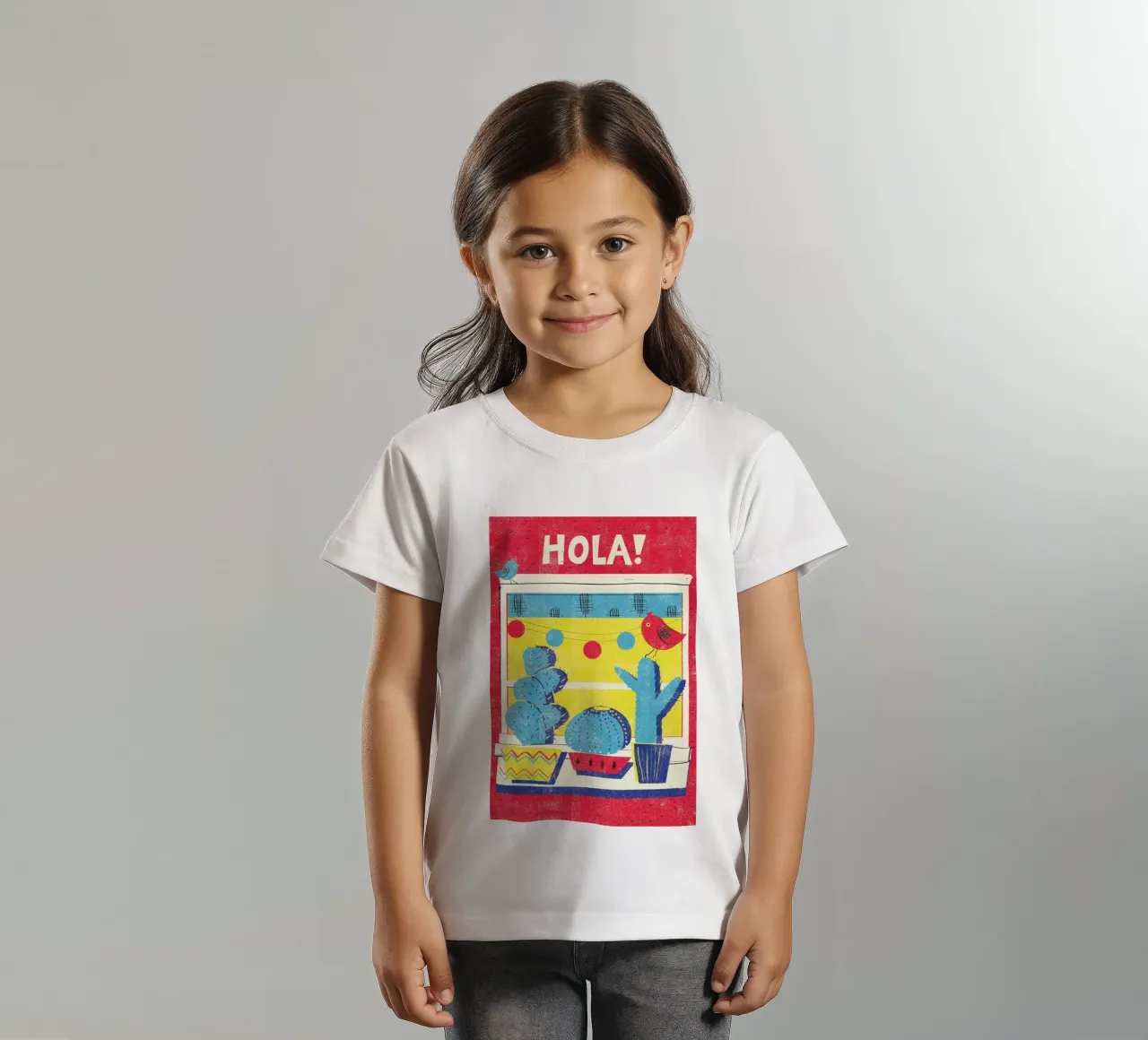 Hola! kinder t-shirt van Rocket68