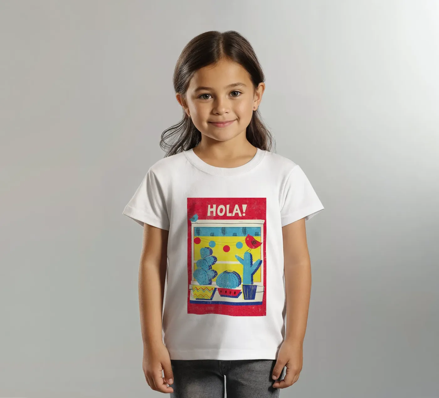Hola! kinder t-shirt van Rocket68