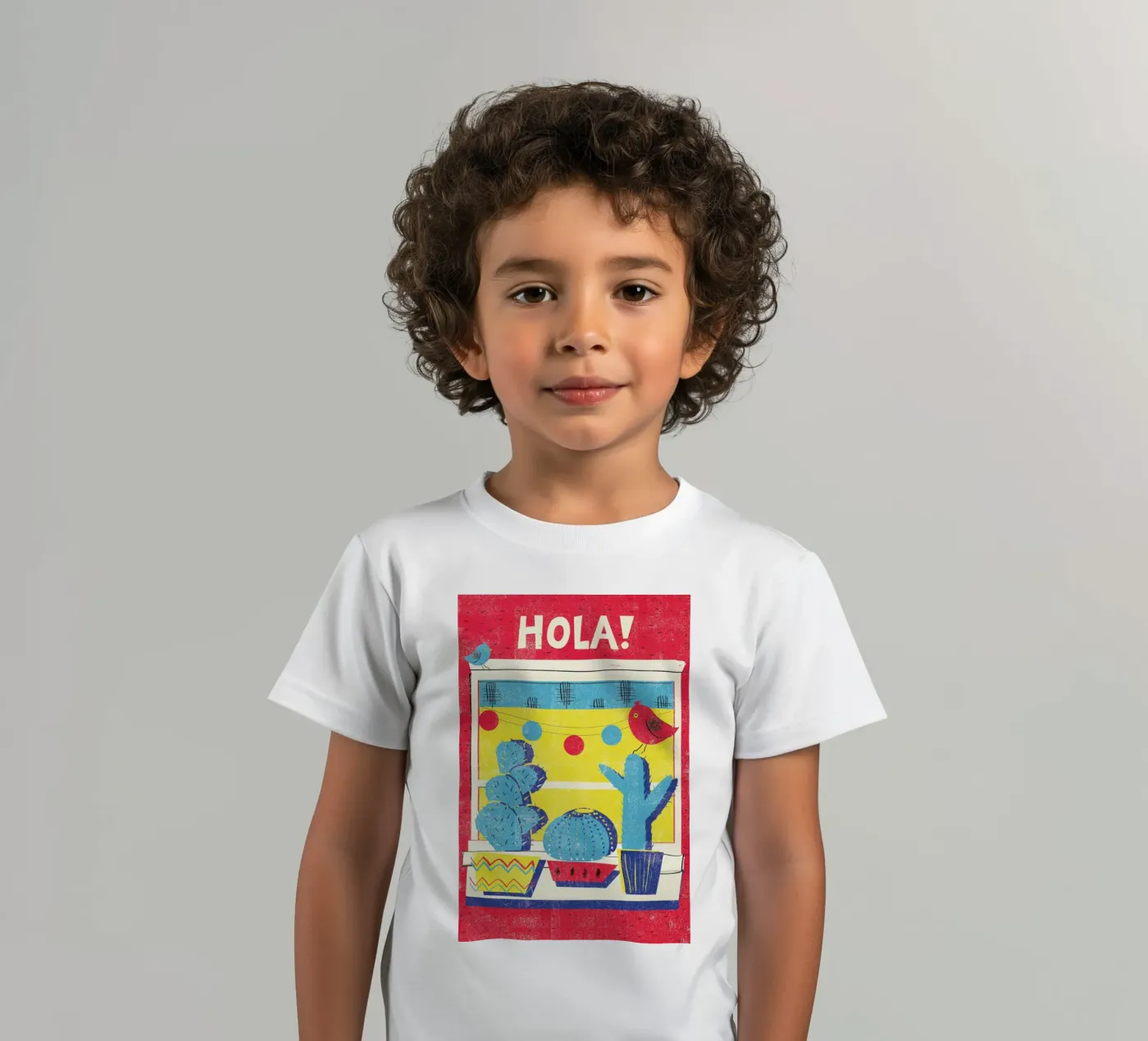 Hola! t-shirt bambini da Rocket68