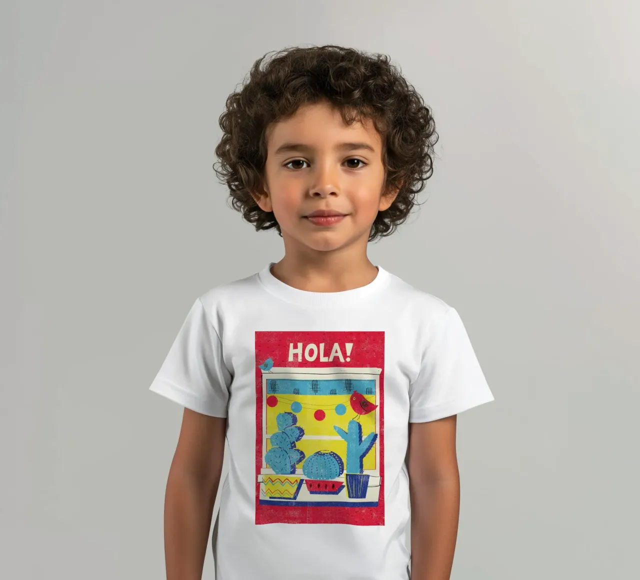 Hola! kinder t-shirt van Rocket68