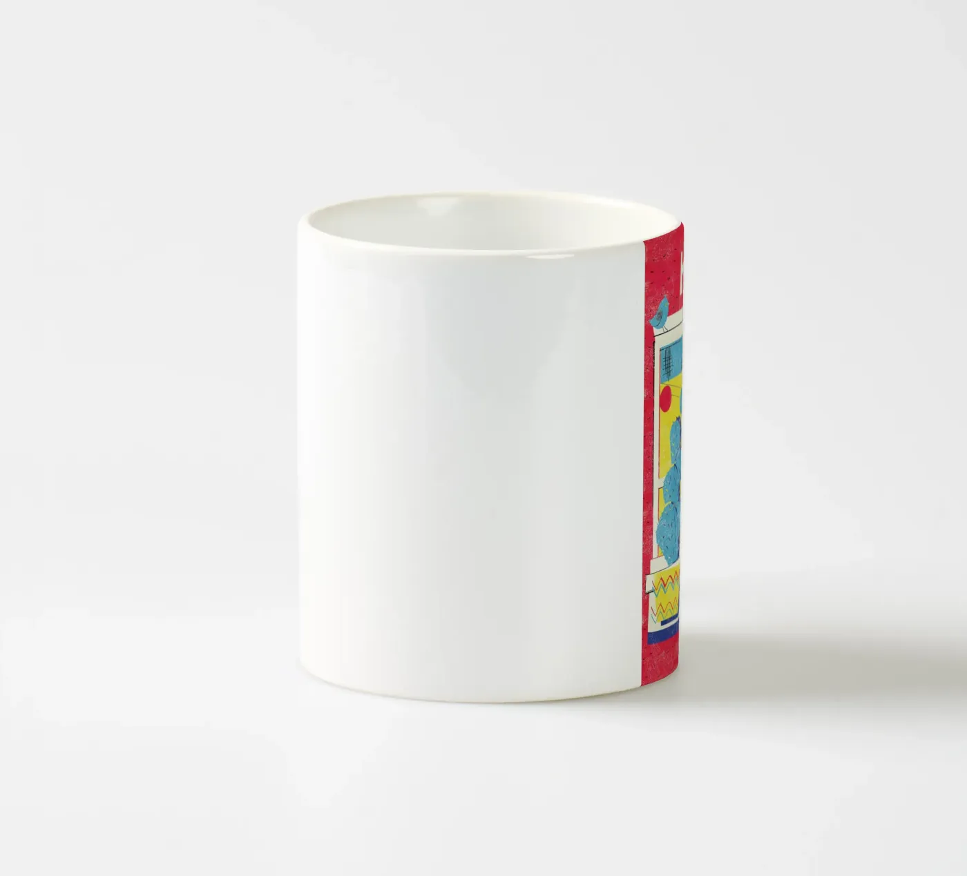 Hola! ceramic mug by Rocket68