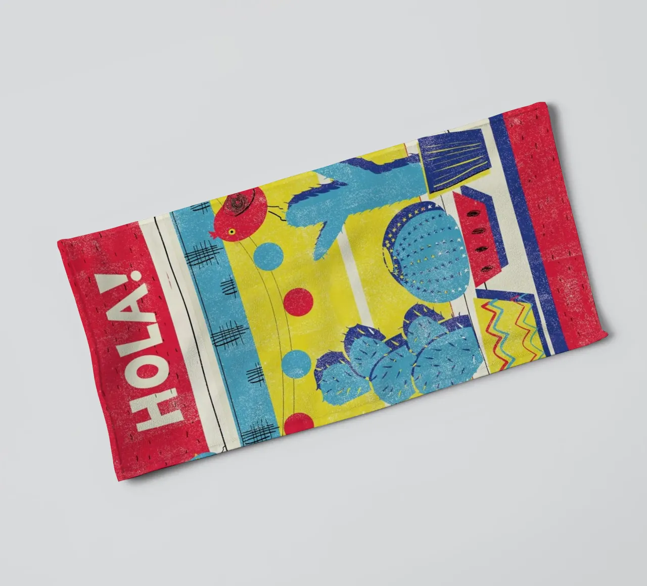 Hola! badhanddoek van Rocket68