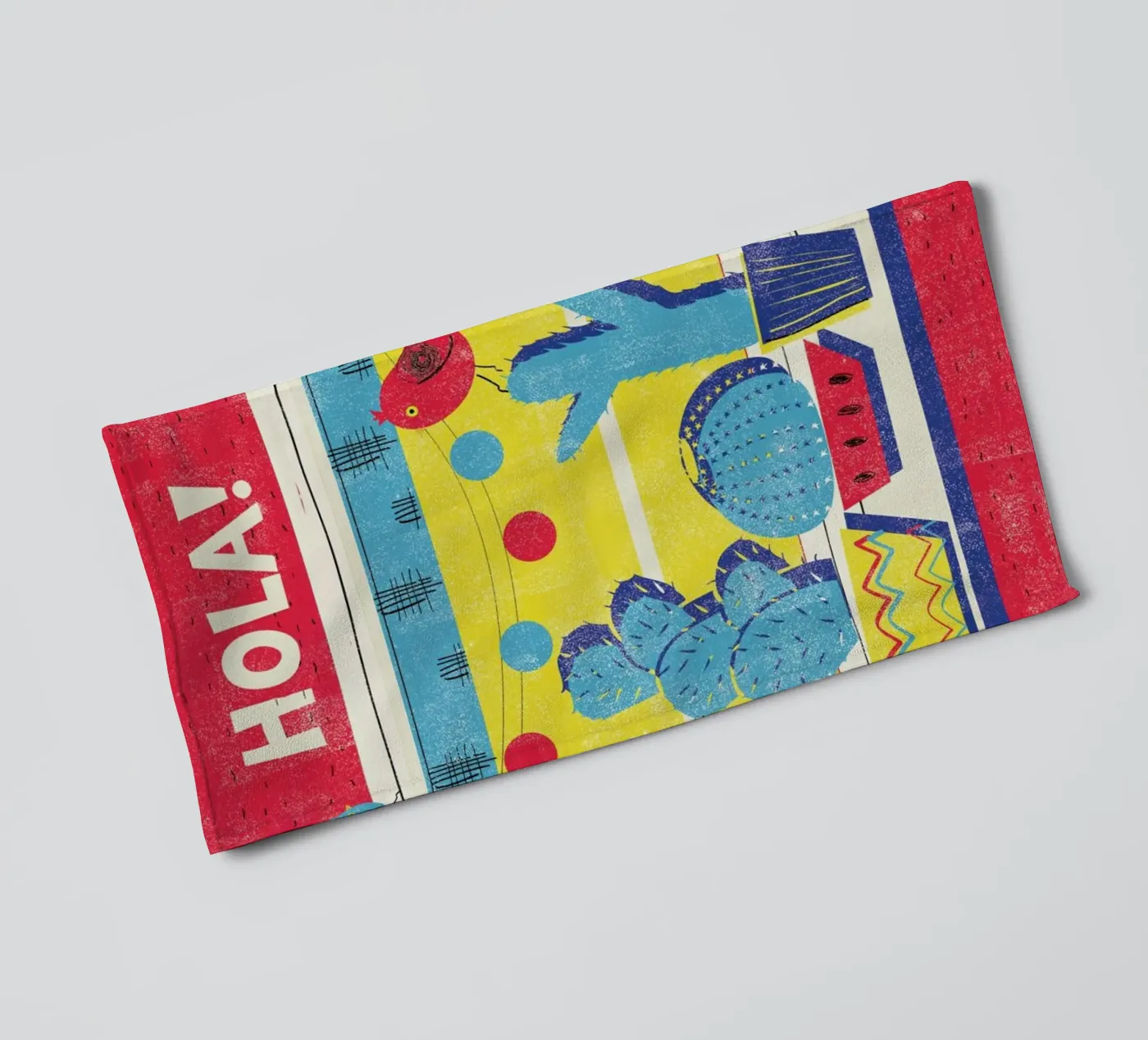Hola! towel by Rocket68