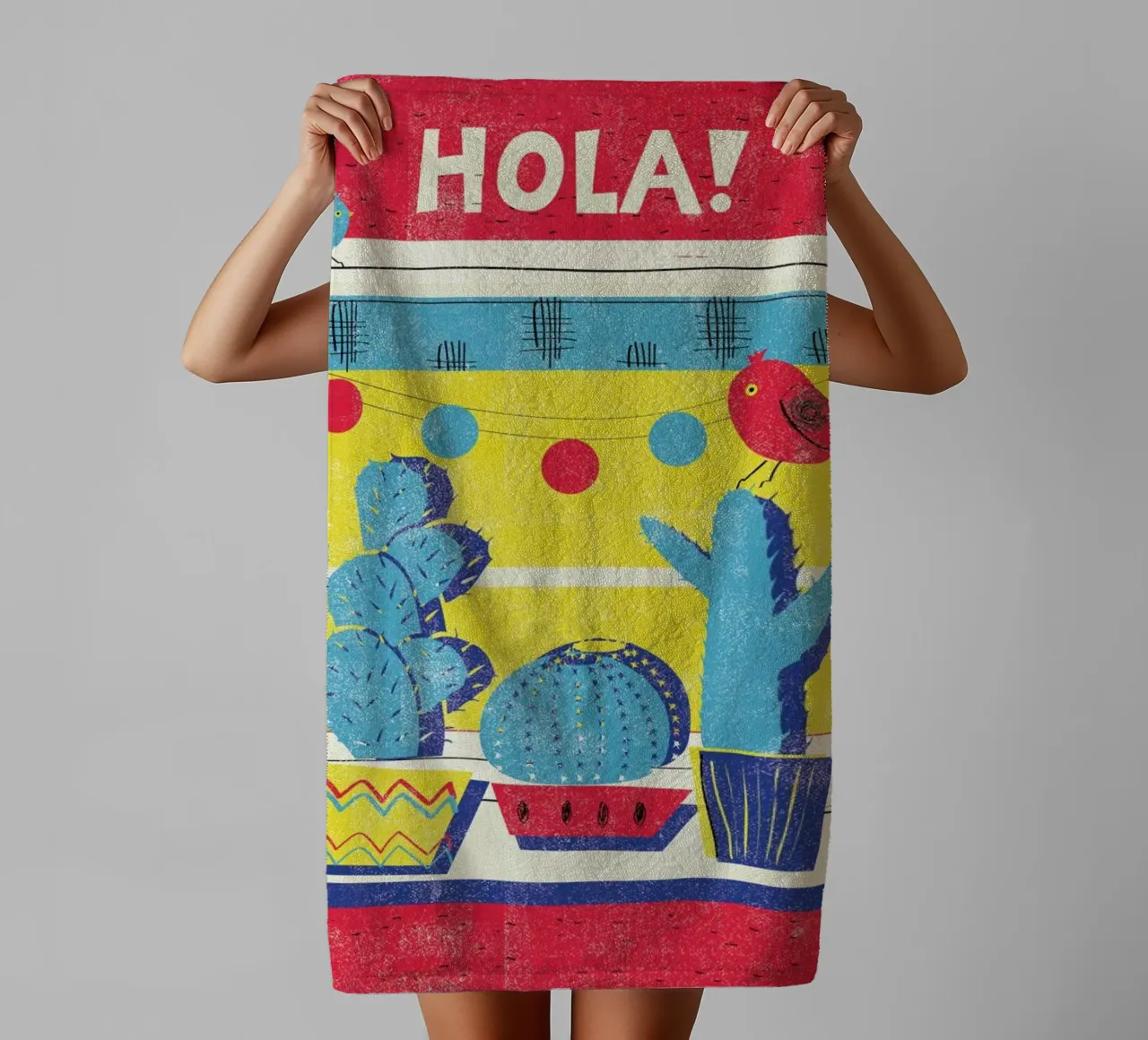 Hola! badhanddoek van Rocket68