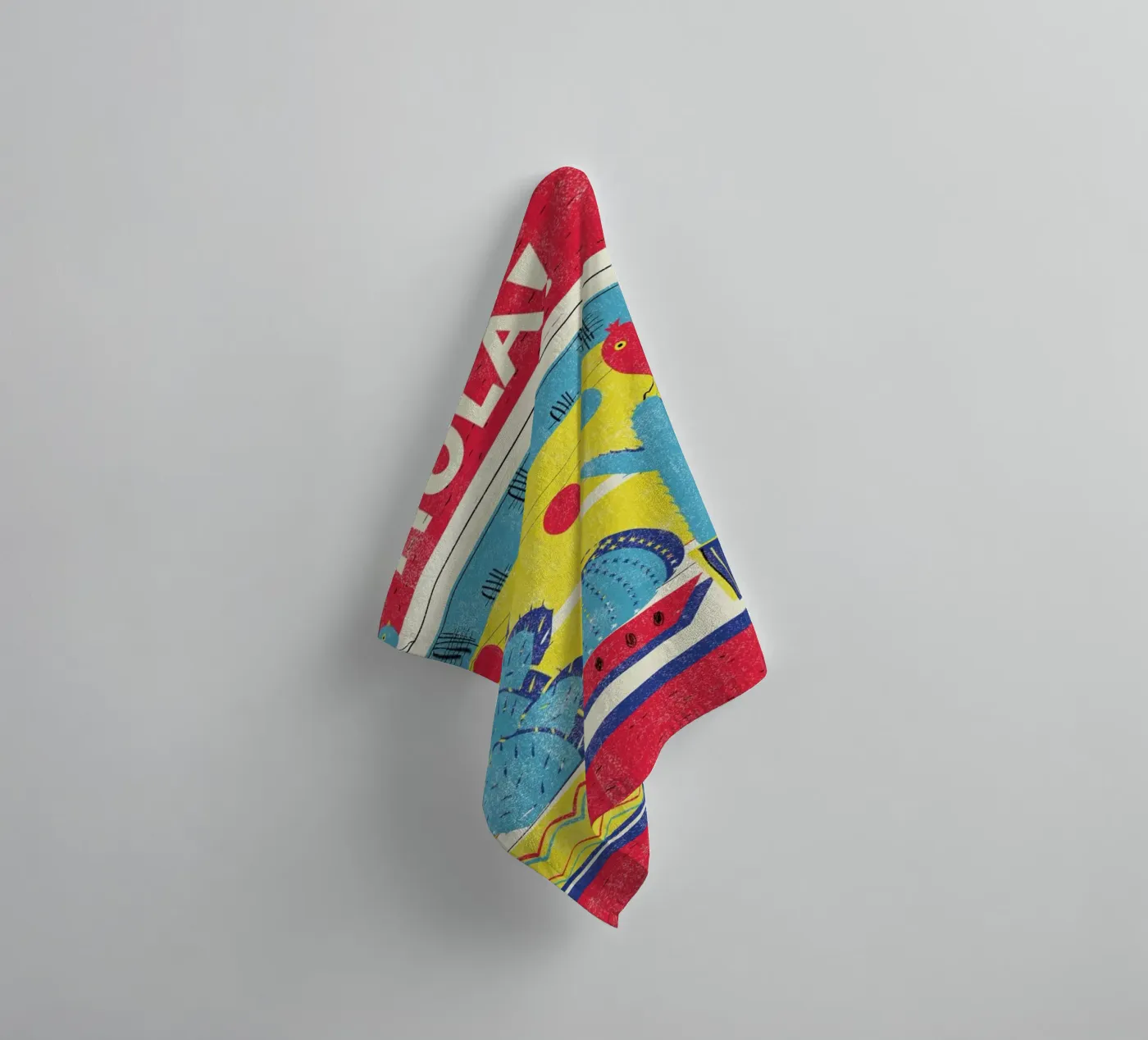 Hola! badhanddoek van Rocket68