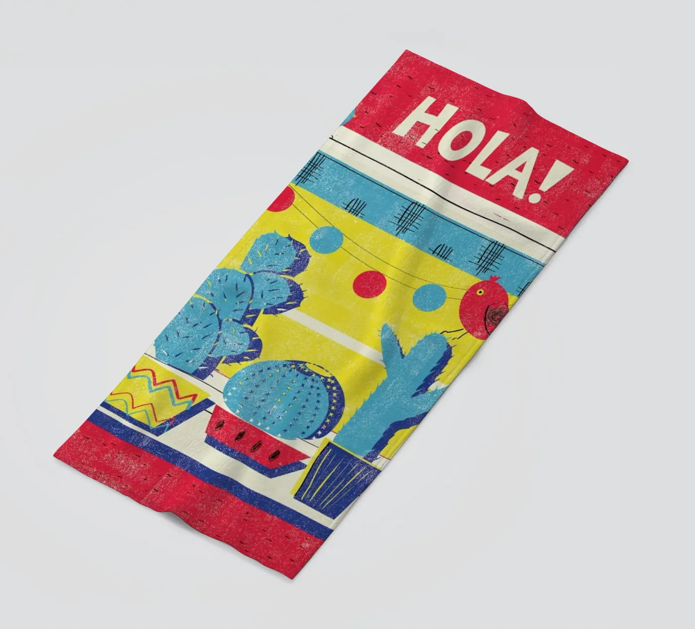 Hola! strandhanddoek van Rocket68