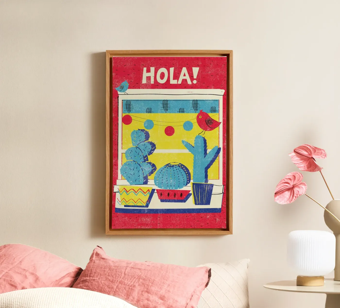 Hola! canvas van Rocket68