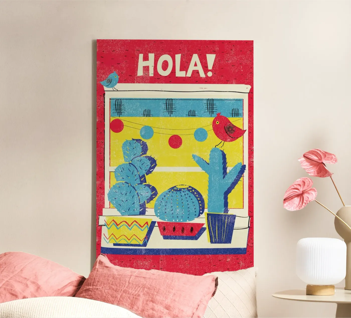 Hola! canvas van Rocket68