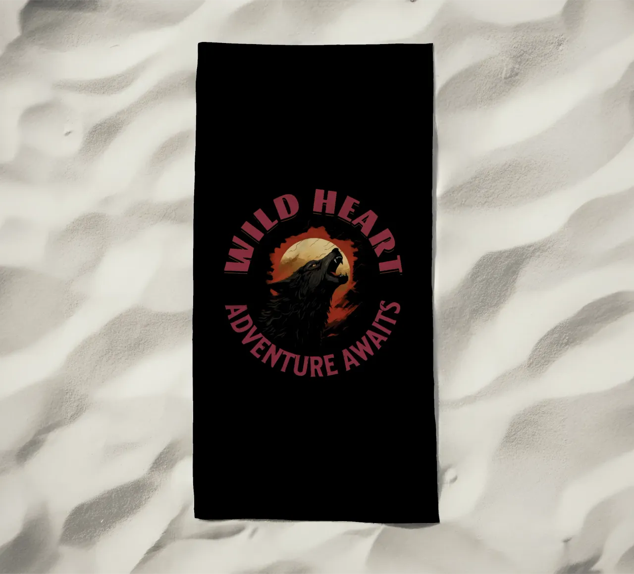 Cuore selvaggio telo mare da Gunawan Rb