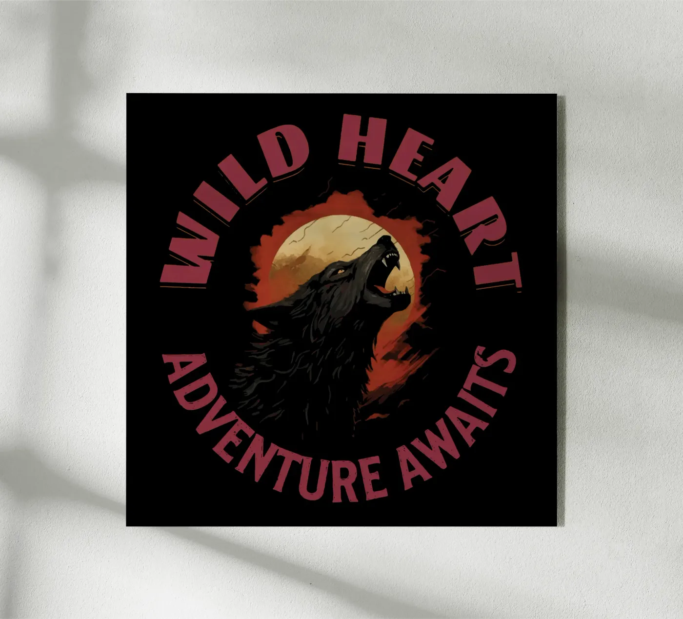 Wild Heart plexiglas de Gunawan Rb