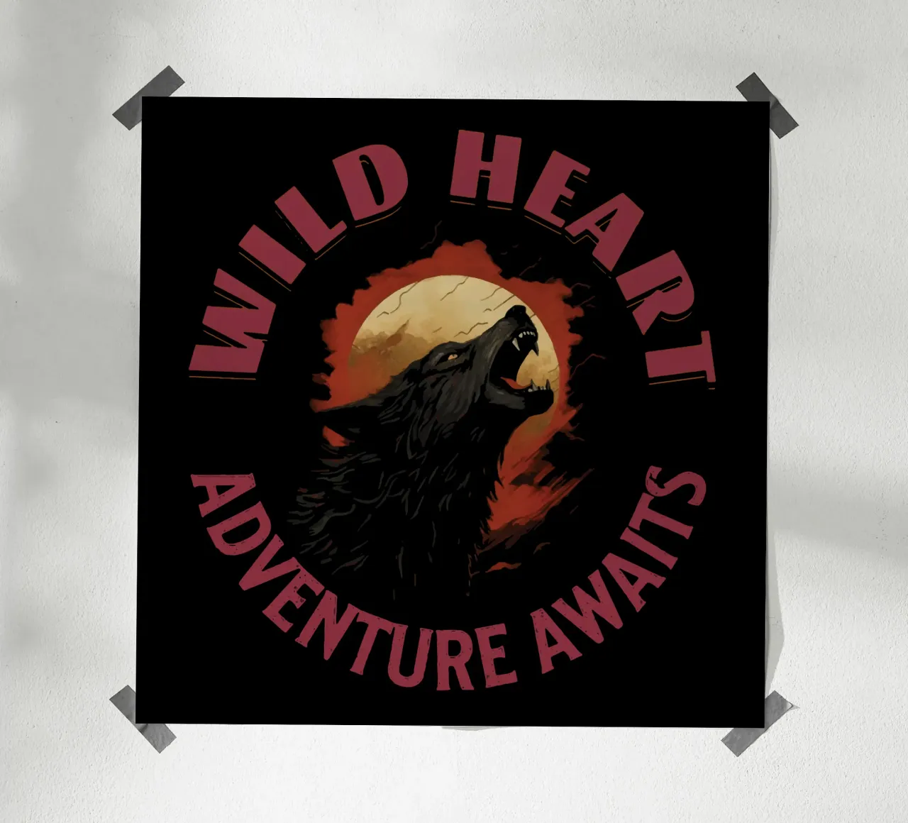 Wild Heart poster by Gunawan Rb