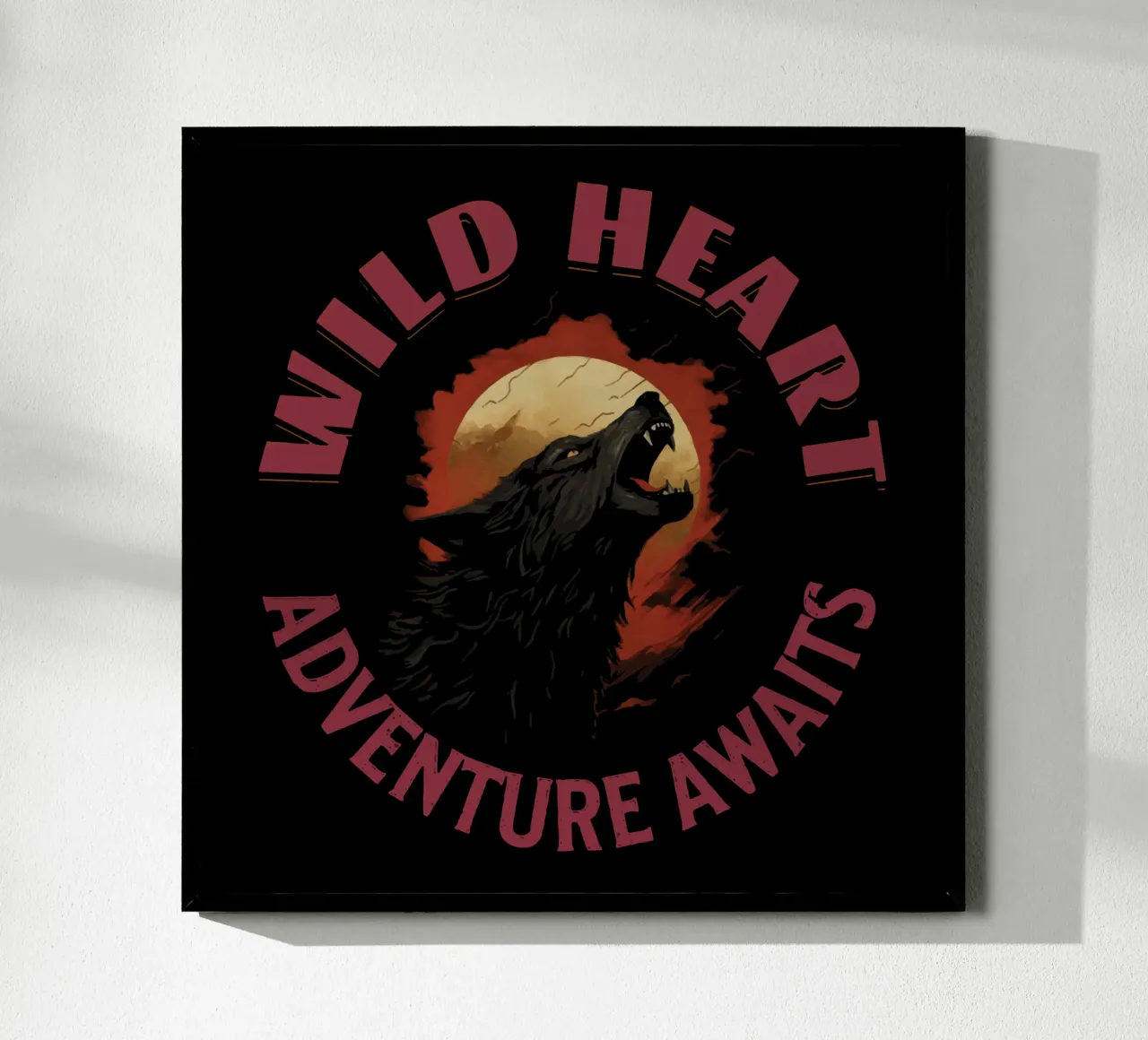 Wild Heart poster by Gunawan Rb