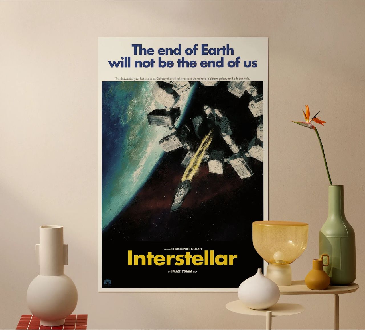 Interstellar Movie Poster von Attaboy Dsgn