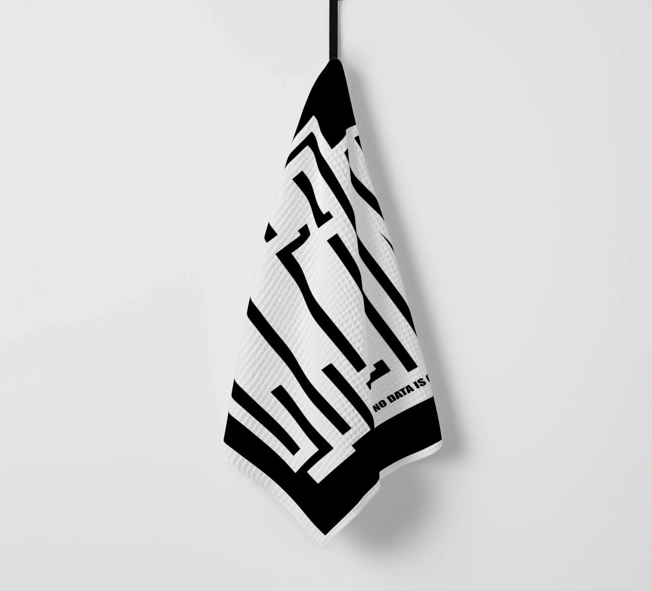 CLEAN - no data is clean canovaccio da cucina da LIMITED EDITION LETTERS