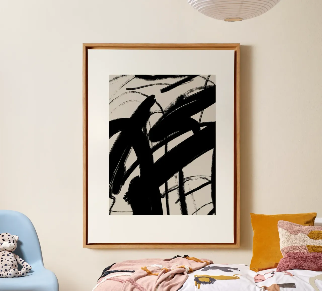 The New Simple No 82 toile avec Caisse américaine de treechild