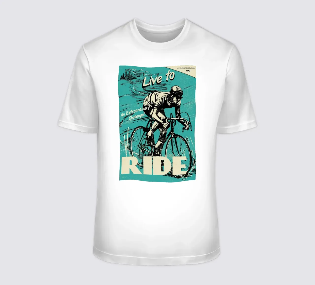 Live To Ride T-Shirt von Rocket68