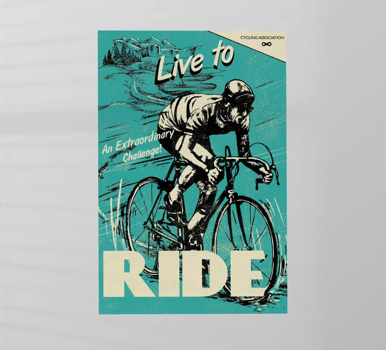 Live To Ride pellicola backlit da Rocket68