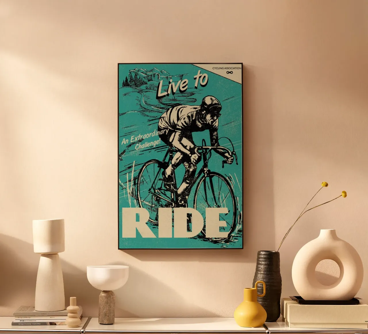 Live To Ride plexiglass da Rocket68