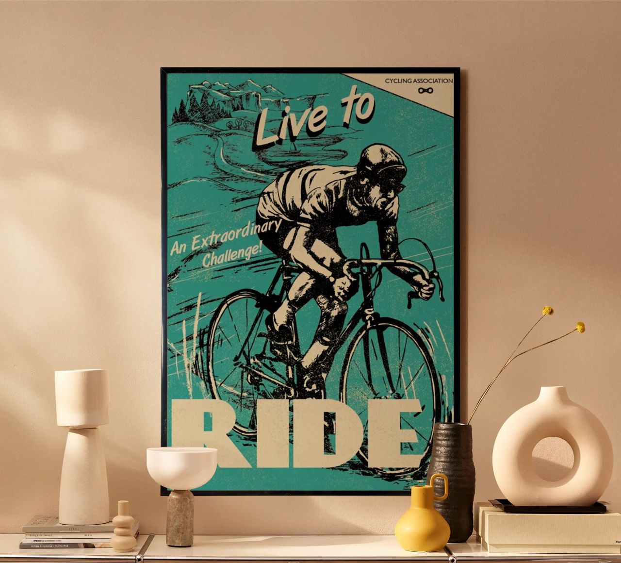 Live To Ride poster by Rocket68