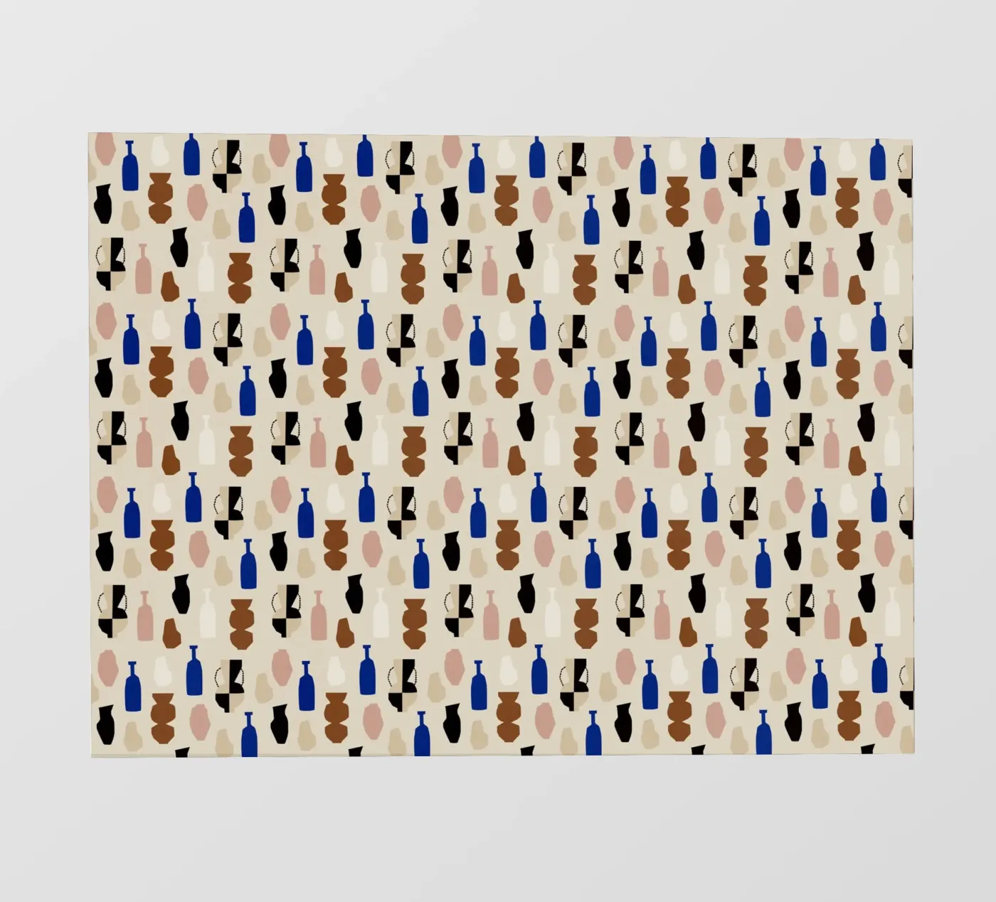 Bottle Pattern telo in pvc da treechild