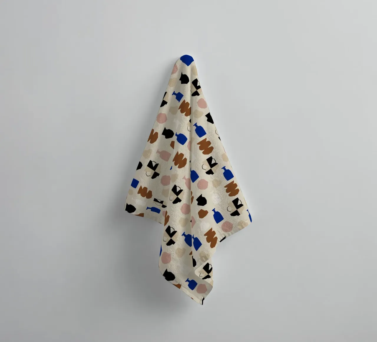 Bottle Pattern towel by treechild