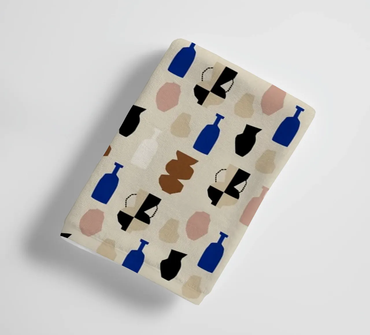 Bottle Pattern towel by treechild