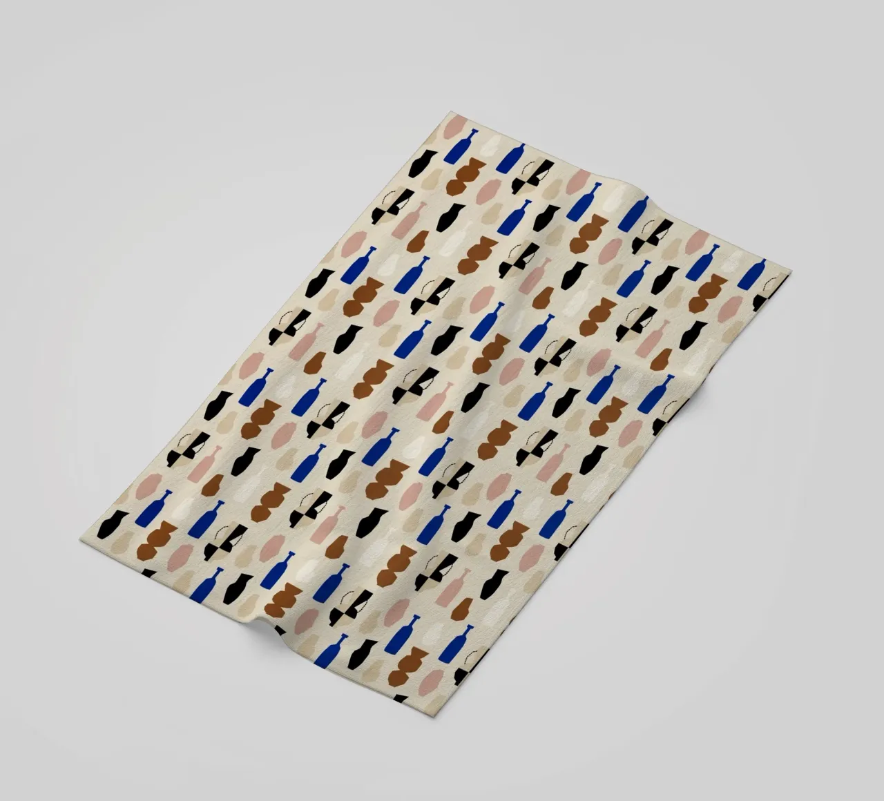 Bottle Pattern strandhanddoek van treechild