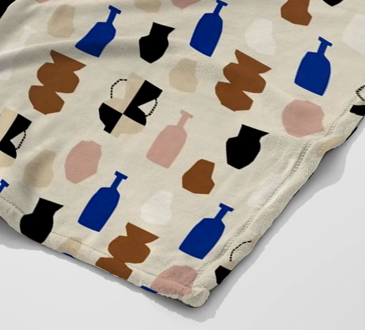 Bottle Pattern coperta in pile da treechild