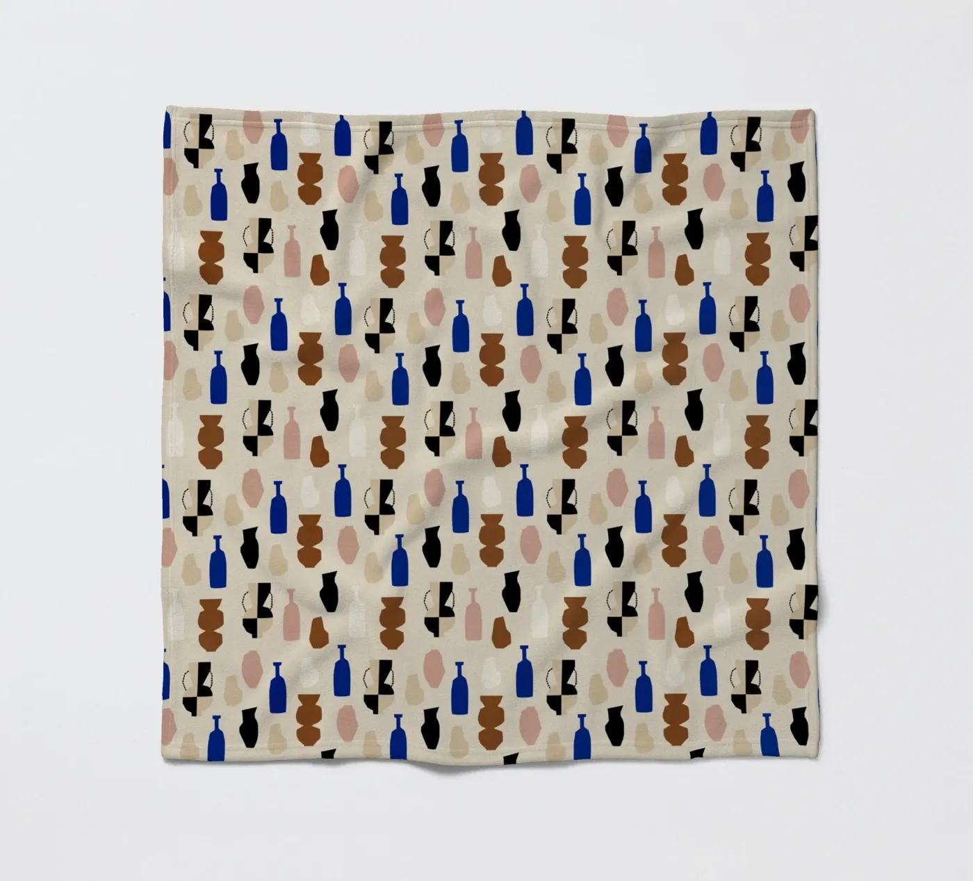 Bottle Pattern plaid polaire de treechild