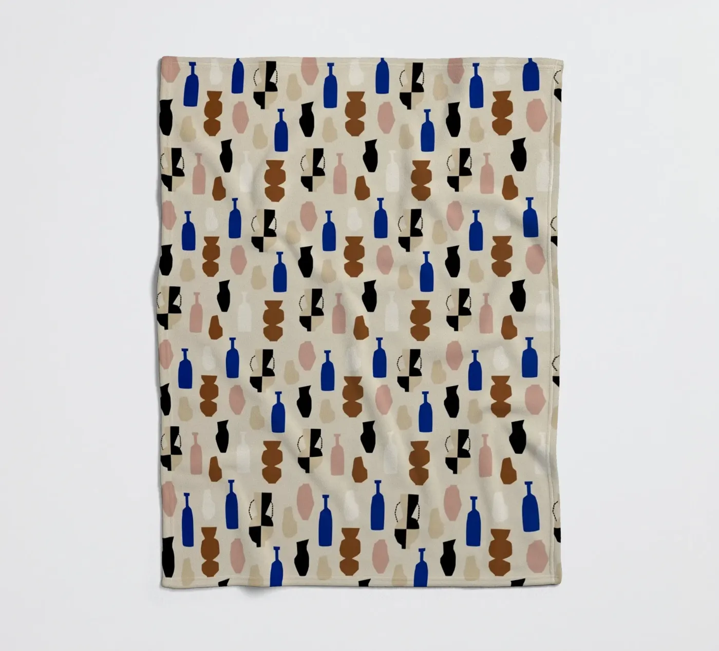Bottle Pattern plaid polaire de treechild