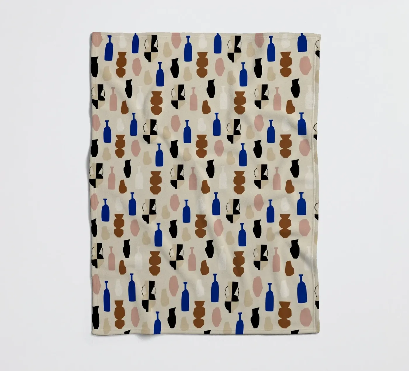 Bottle Pattern coperta in pile da treechild