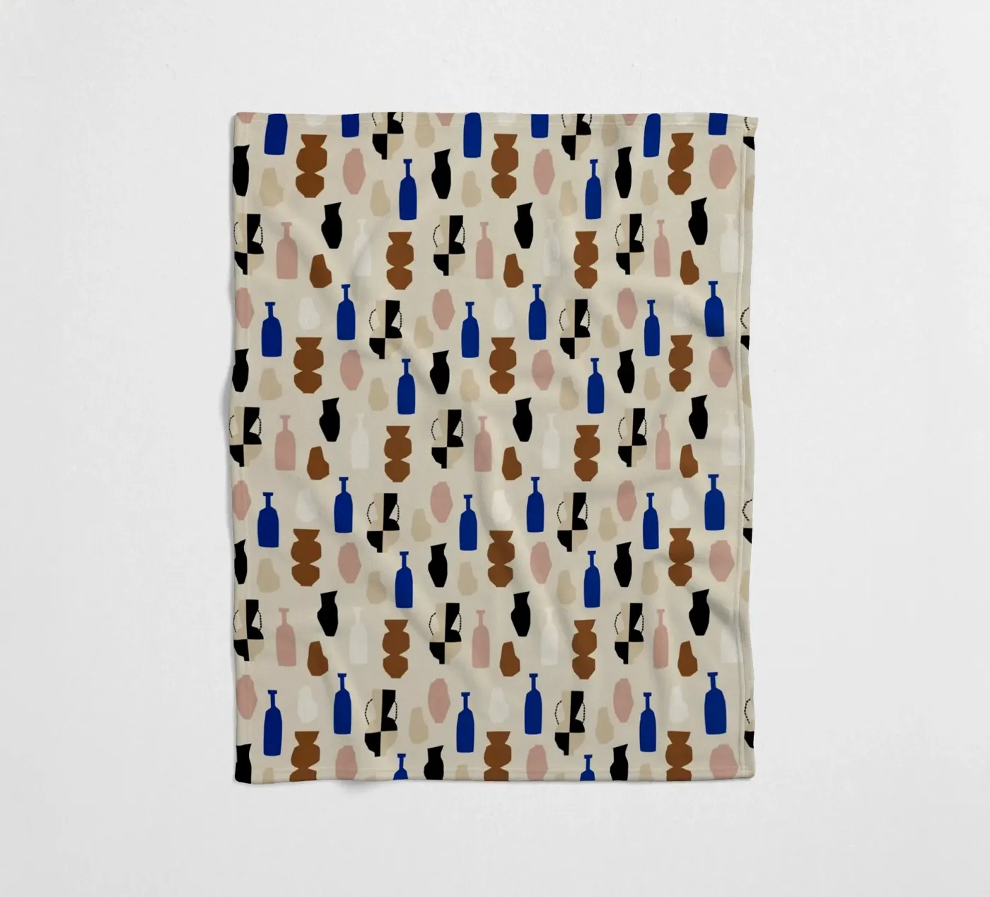 Bottle Pattern plaid polaire de treechild