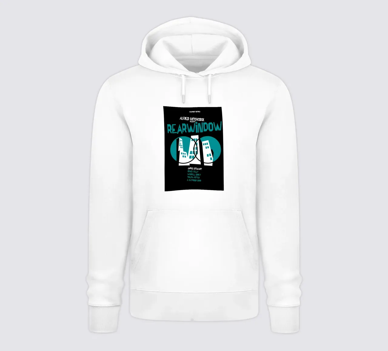 Rear Window. felpa con cappuccio da Attaboy Dsgn