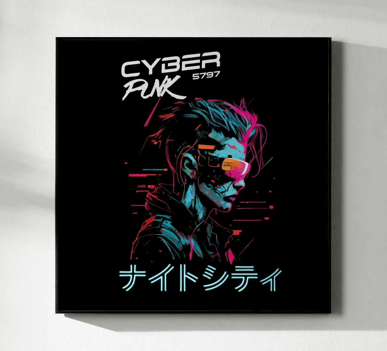 Ragazza CyberPunk Giappone plexiglass da Gunawan Rb