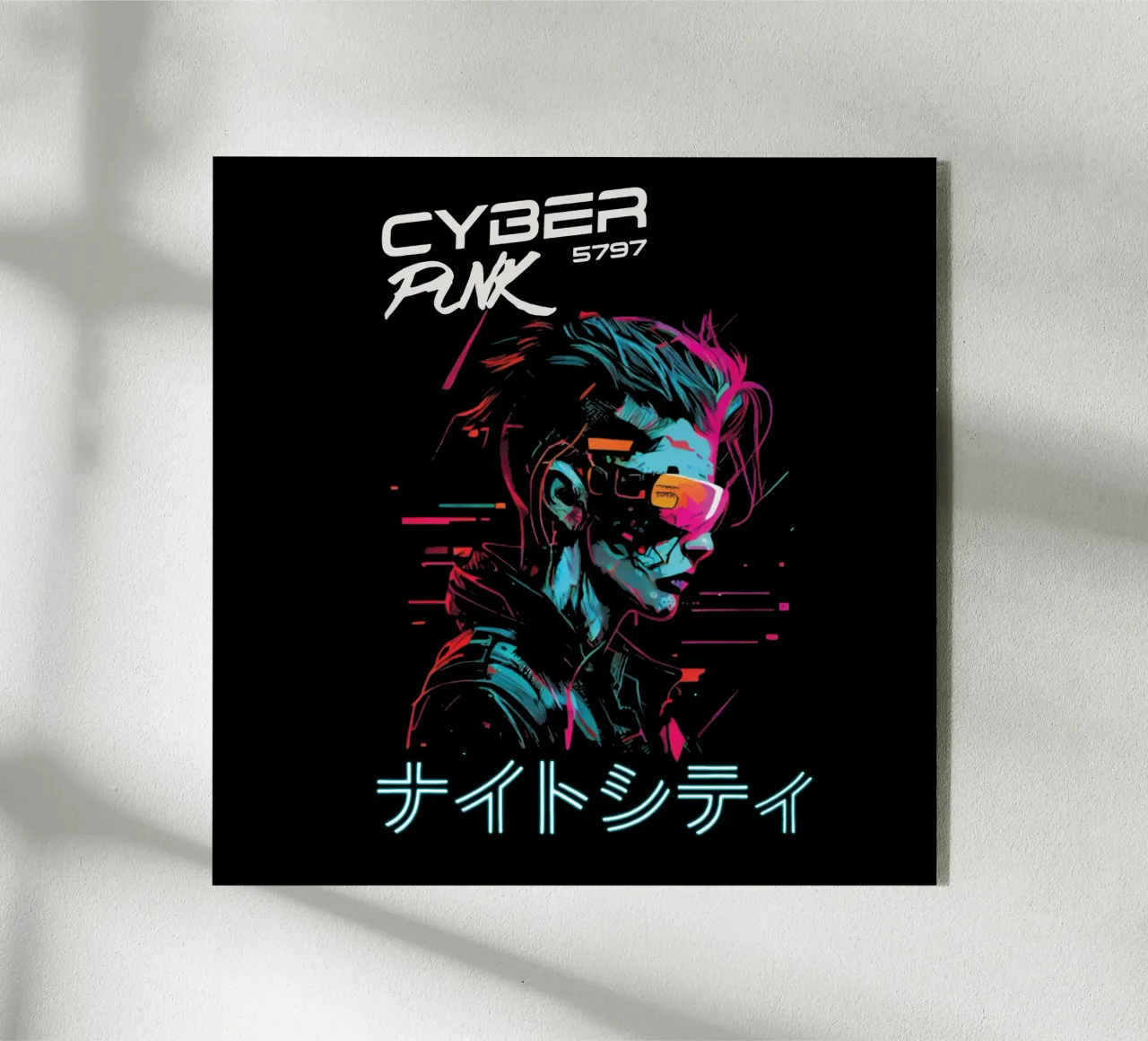 Ragazza CyberPunk Giappone plexiglass da Gunawan Rb