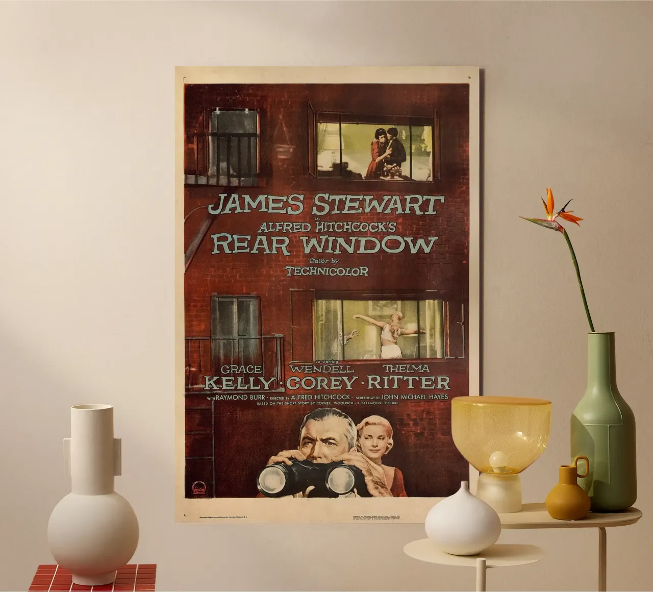 Rear Window 2 alluminio dibond da Attaboy Dsgn