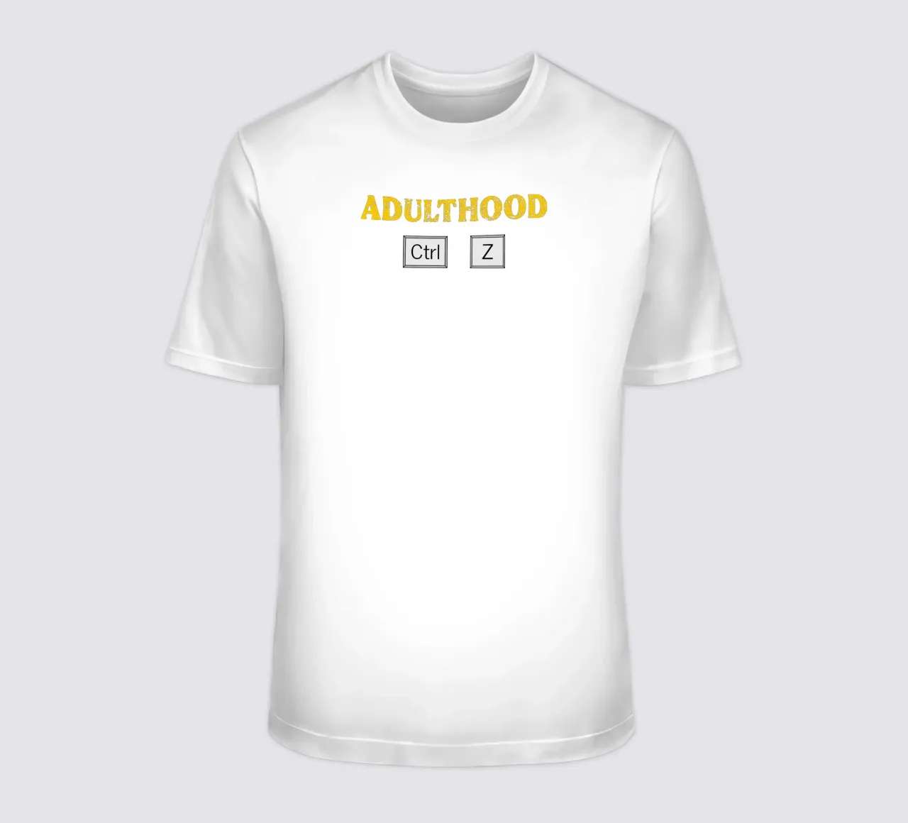 Età adulta Ctrl Z Tech Geek Coding e programmazione t-shirt da sillyindustries
