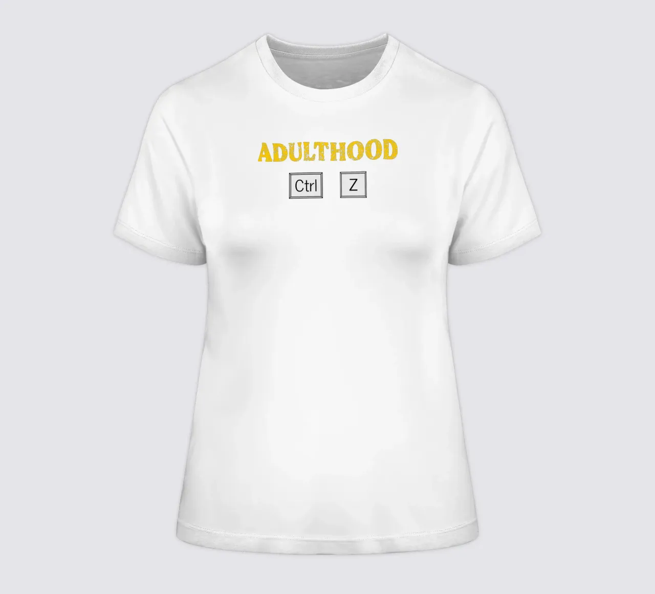 Età adulta Ctrl Z Tech Geek Coding e programmazione t-shirt da donna da sillyindustries
